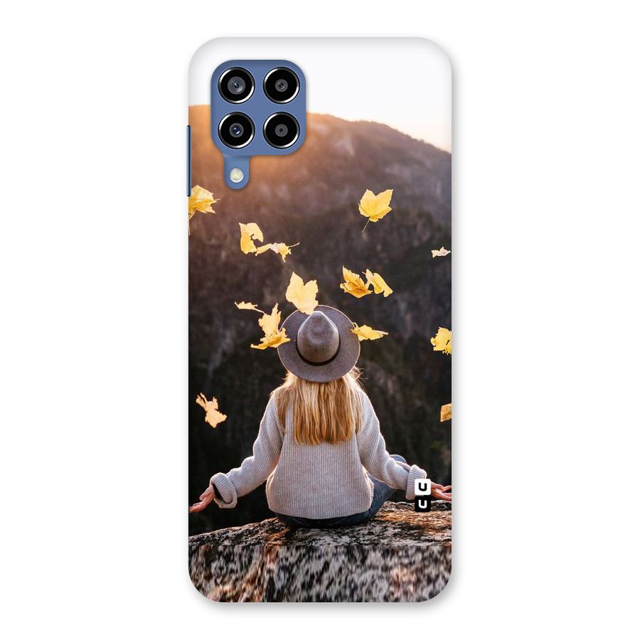Leaf Rain Sunset Back Case for Galaxy M53 5G