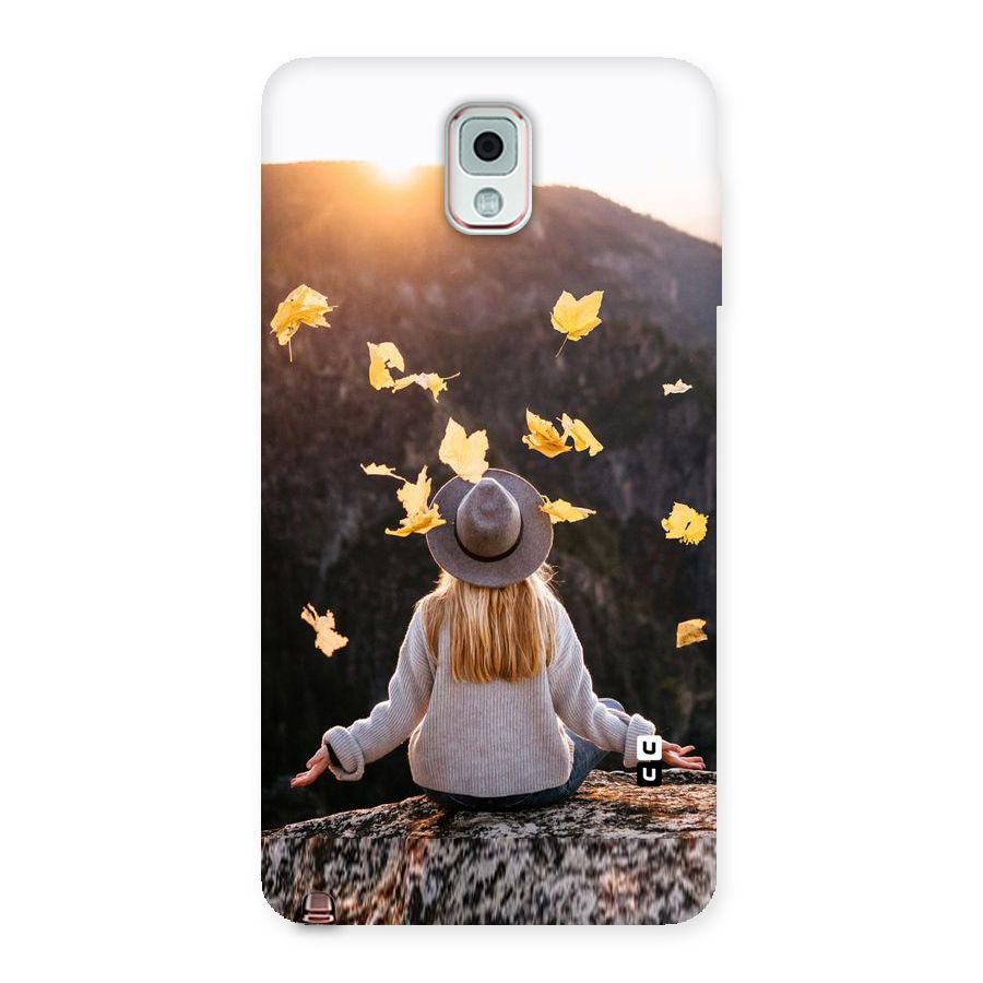 Leaf Rain Sunset Back Case for Galaxy Note 3