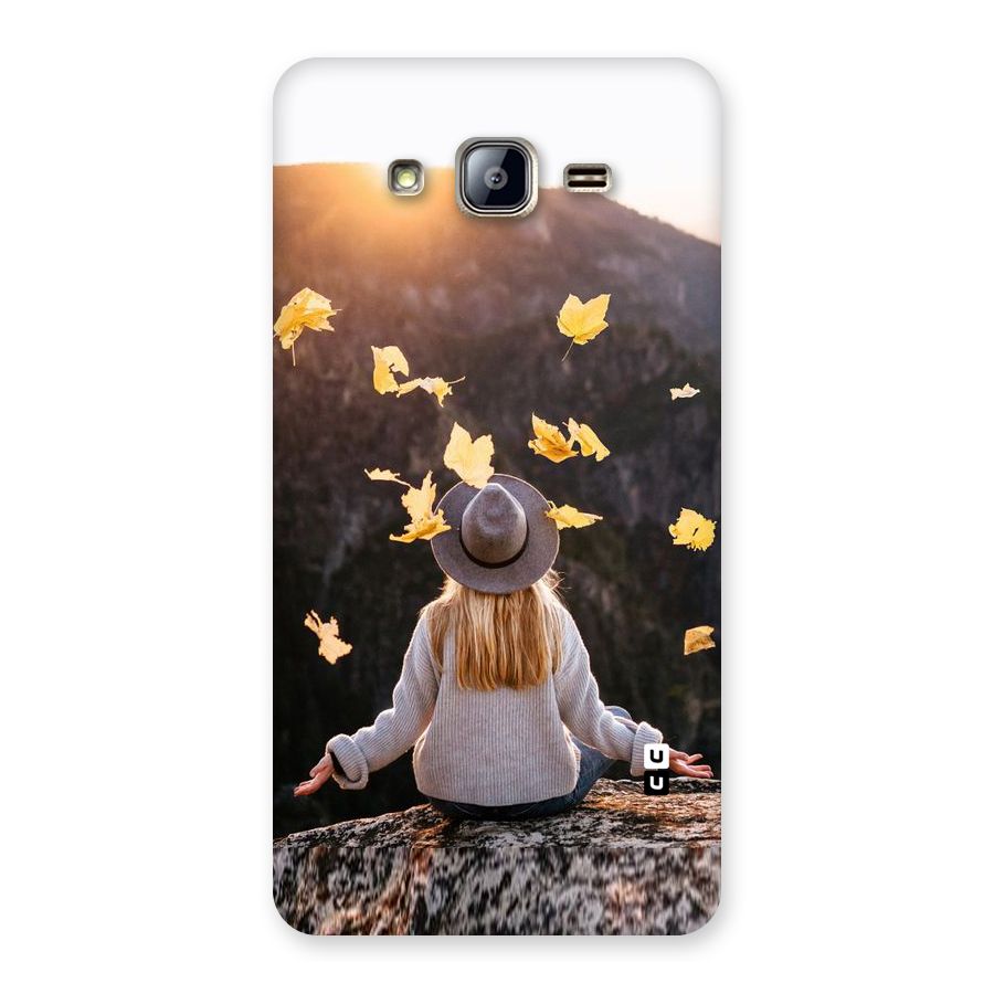 Leaf Rain Sunset Back Case for Galaxy On5