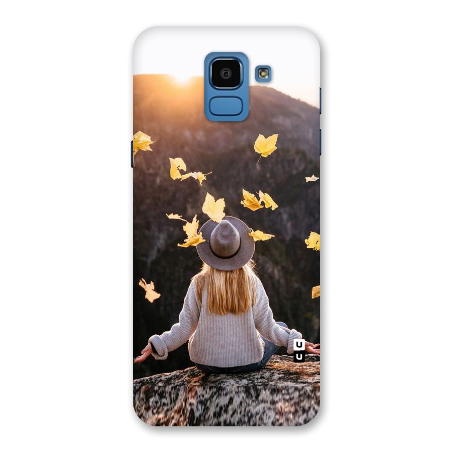 Leaf Rain Sunset Back Case for Galaxy On6