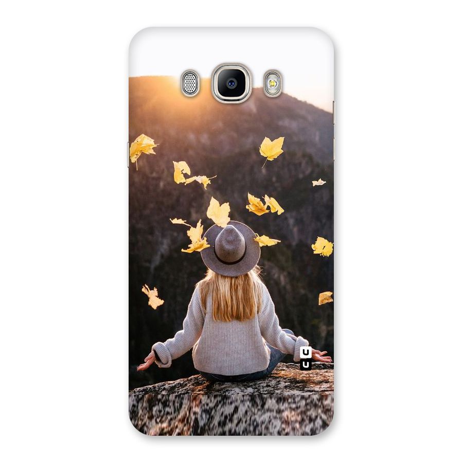 Leaf Rain Sunset Back Case for Galaxy On8