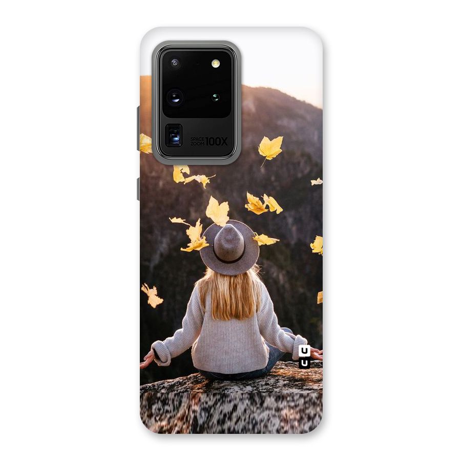 Leaf Rain Sunset Back Case for Galaxy S20 Ultra