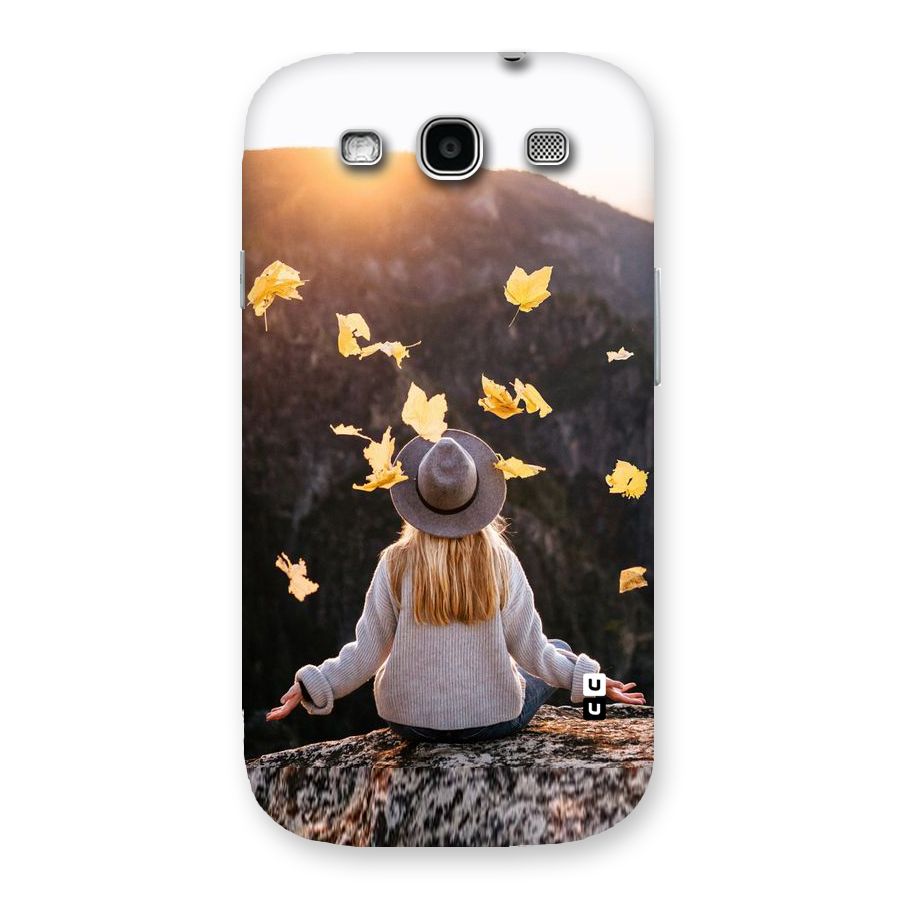 Leaf Rain Sunset Back Case for Galaxy S3
