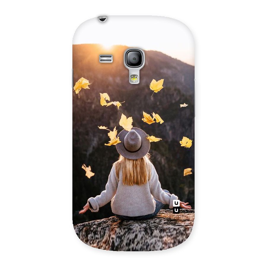 Leaf Rain Sunset Back Case for Galaxy S3 Mini