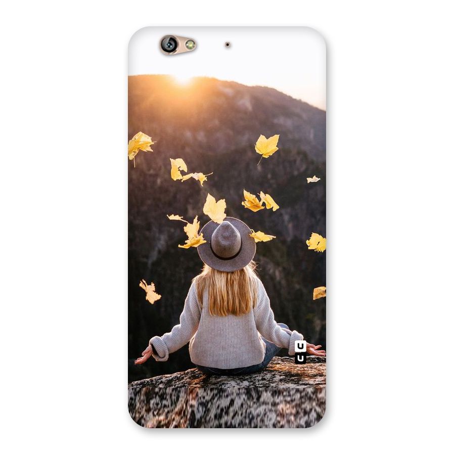 Leaf Rain Sunset Back Case for Gionee S6