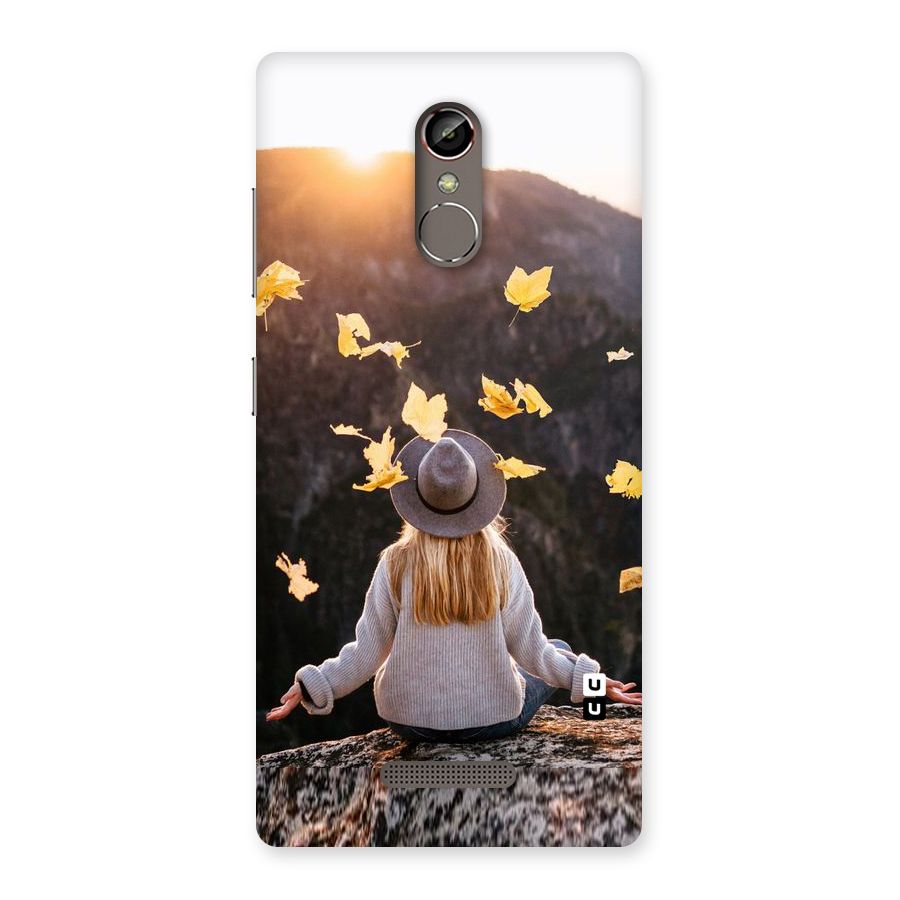 Leaf Rain Sunset Back Case for Gionee S6s