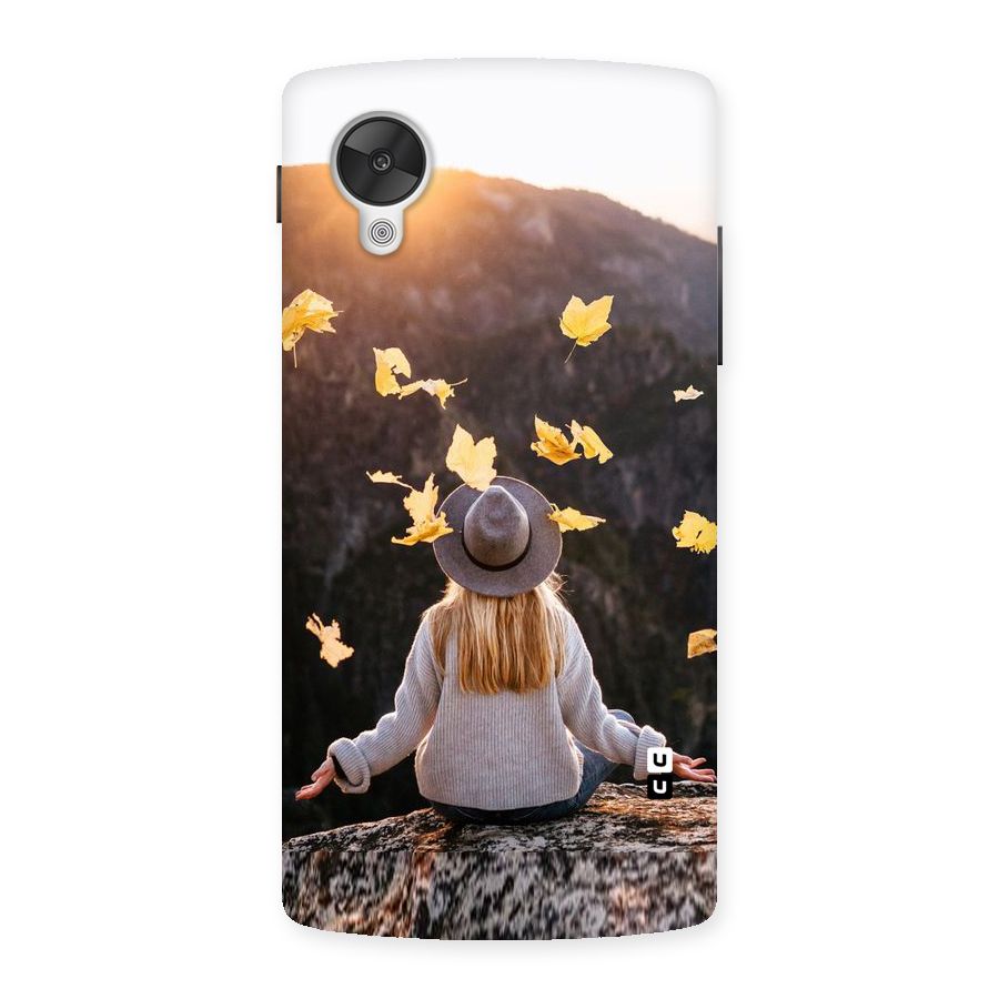 Leaf Rain Sunset Back Case for Google Nexsus 5