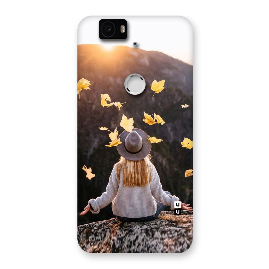 Leaf Rain Sunset Back Case for Google Nexus-6P