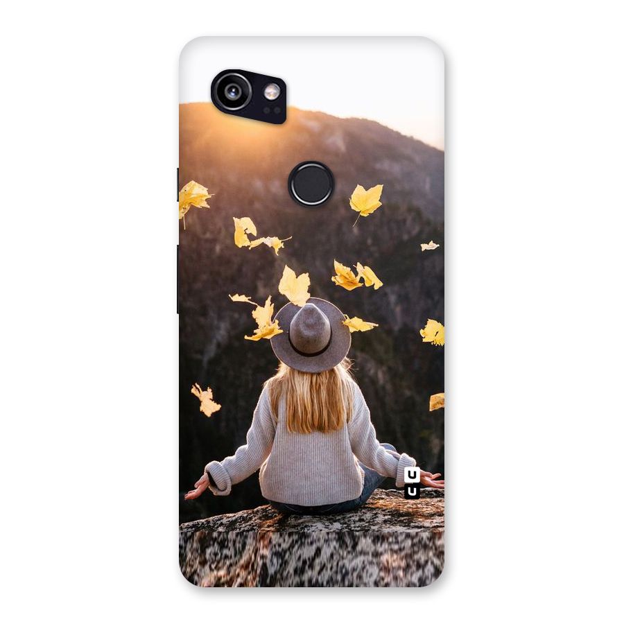 Leaf Rain Sunset Back Case for Google Pixel 2 XL