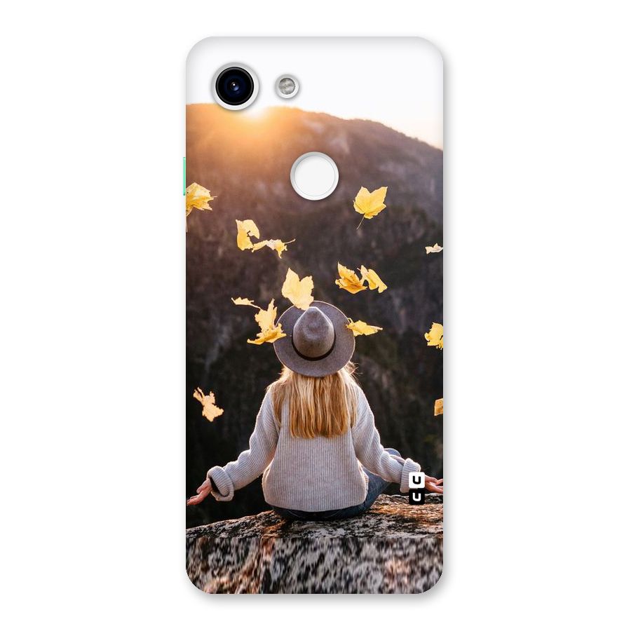 Leaf Rain Sunset Back Case for Google Pixel 3