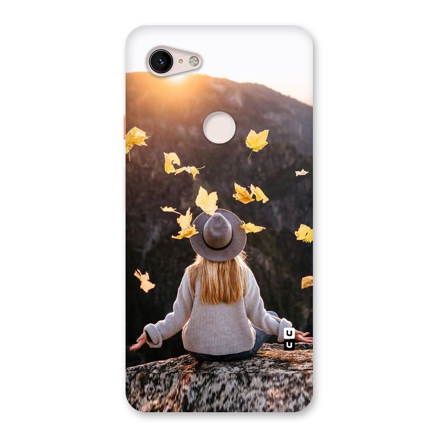 Leaf Rain Sunset Back Case for Google Pixel 3 XL