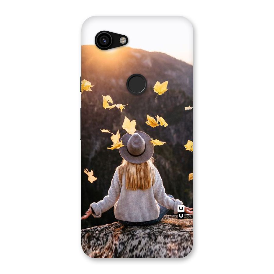 Leaf Rain Sunset Back Case for Google Pixel 3a