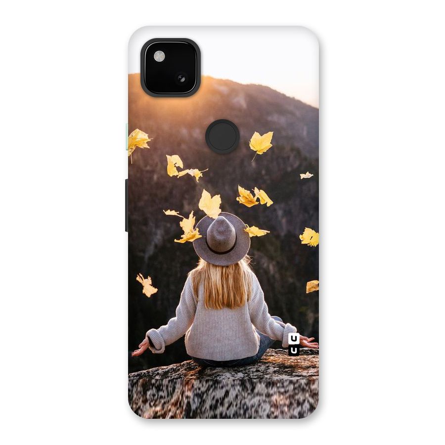 Leaf Rain Sunset Back Case for Google Pixel 4a