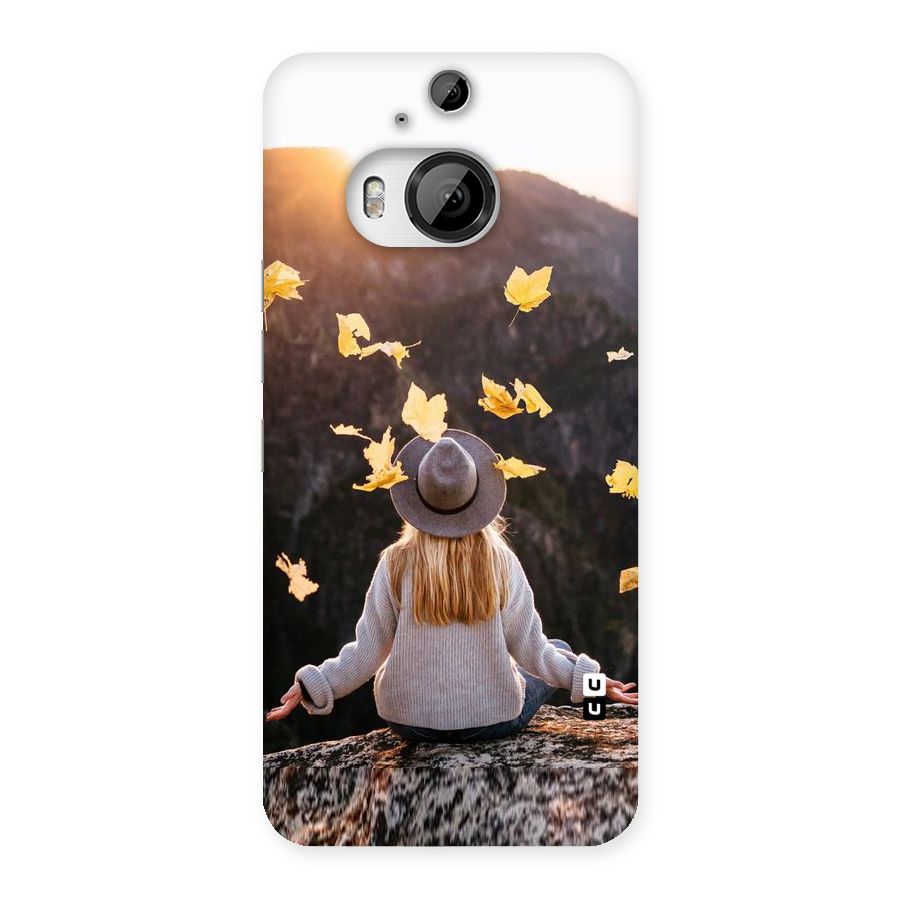 Leaf Rain Sunset Back Case for HTC One M9 Plus