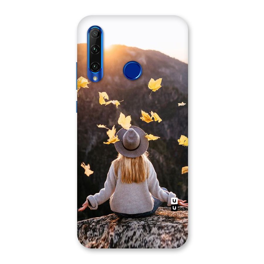 Leaf Rain Sunset Back Case for Honor 20i