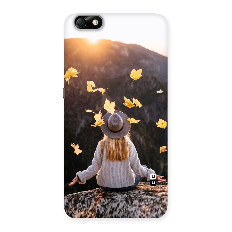 Leaf Rain Sunset Back Case for Honor 4X