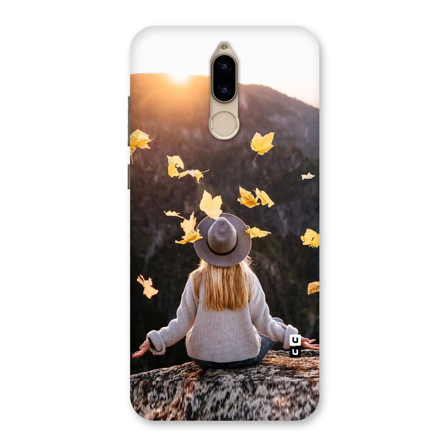 Leaf Rain Sunset Back Case for Honor 9i