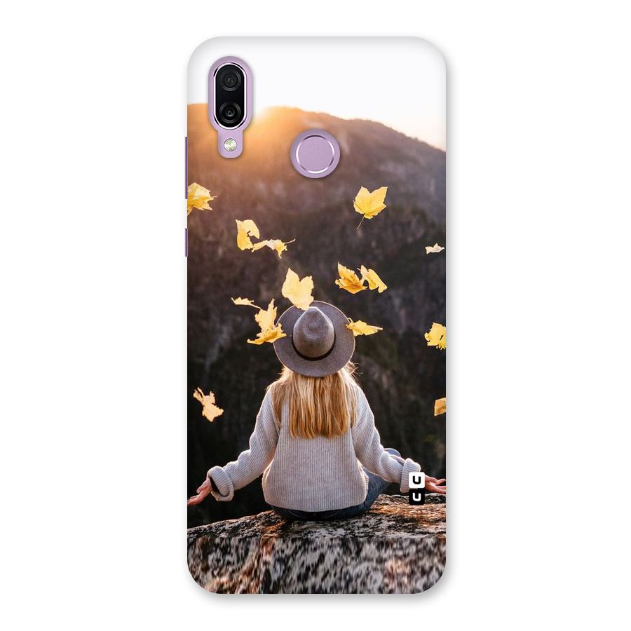 Leaf Rain Sunset Back Case for Honor Play