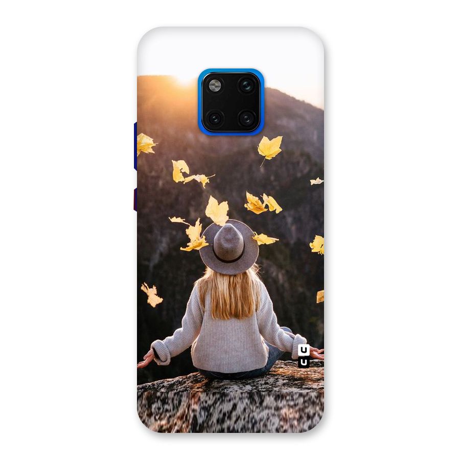 Leaf Rain Sunset Back Case for Huawei Mate 20 Pro