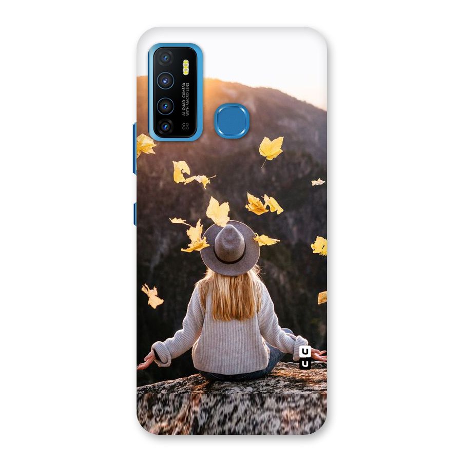 Leaf Rain Sunset Back Case for Infinix Hot 9