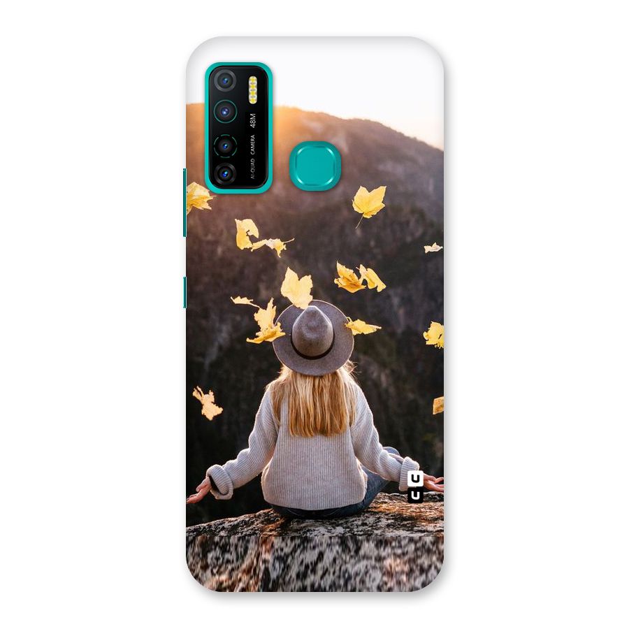 Leaf Rain Sunset Back Case for Infinix Hot 9 Pro