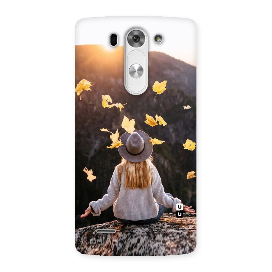 Leaf Rain Sunset Back Case for LG G3 Beat
