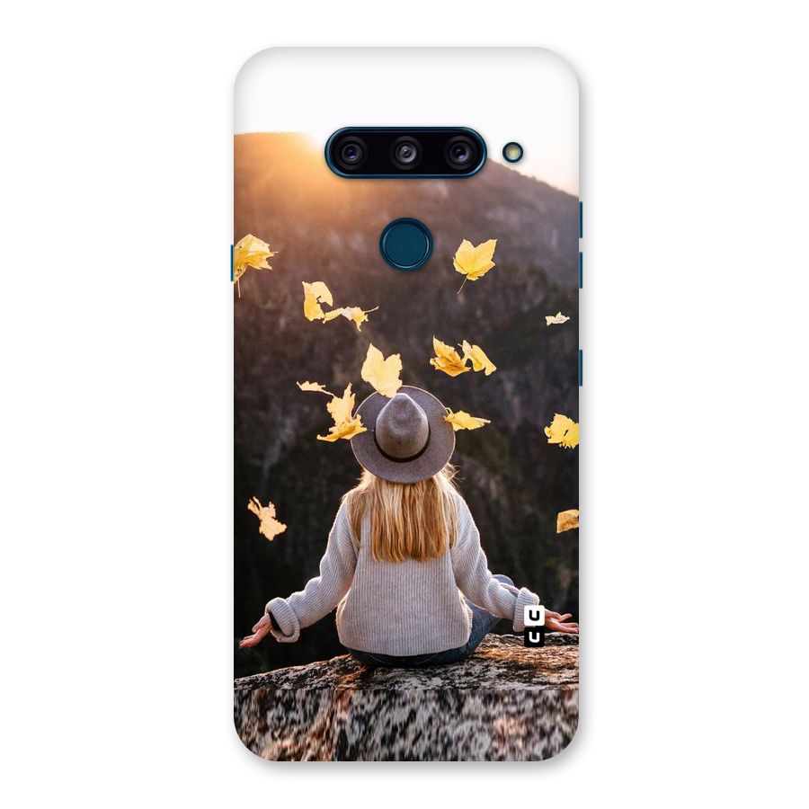 Leaf Rain Sunset Back Case for LG  V40 ThinQ