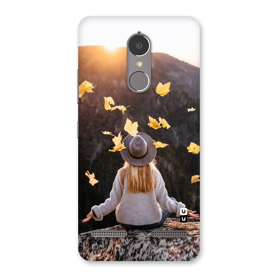 Leaf Rain Sunset Back Case for Lenovo K6 Power