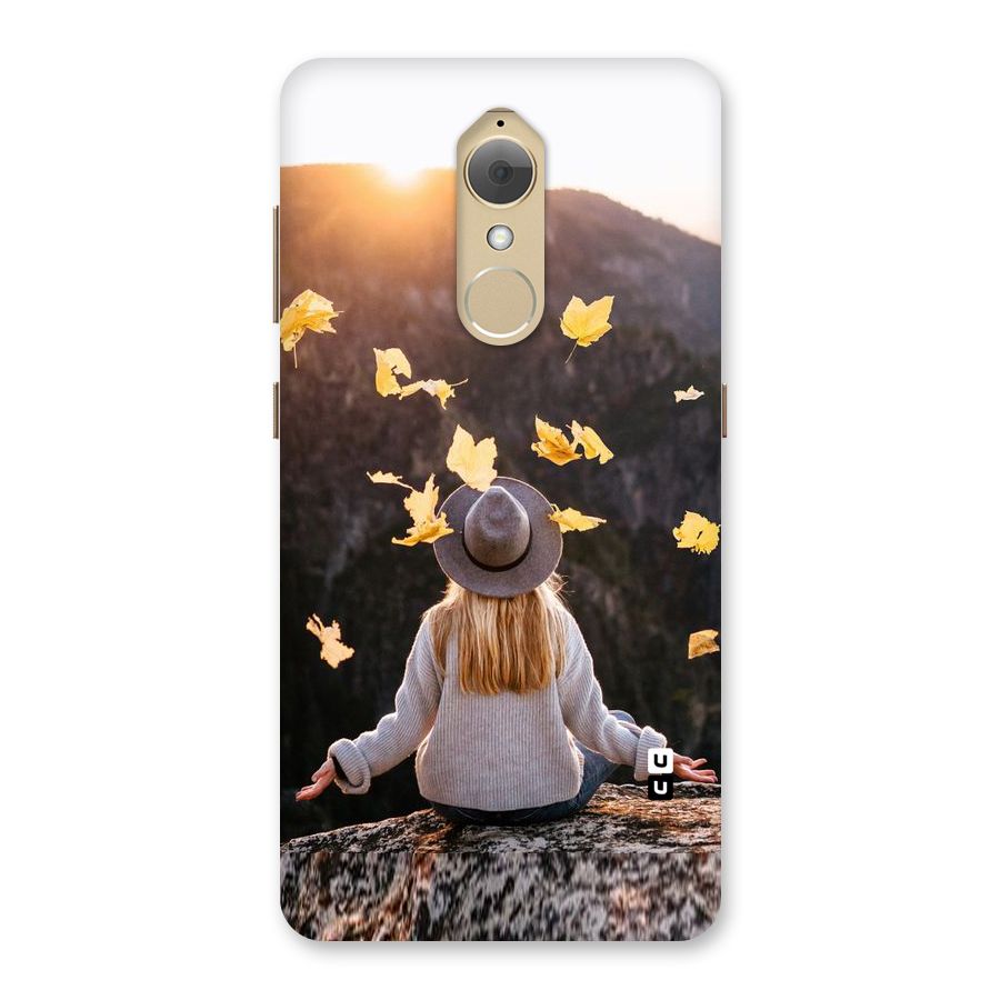 Leaf Rain Sunset Back Case for Lenovo K8
