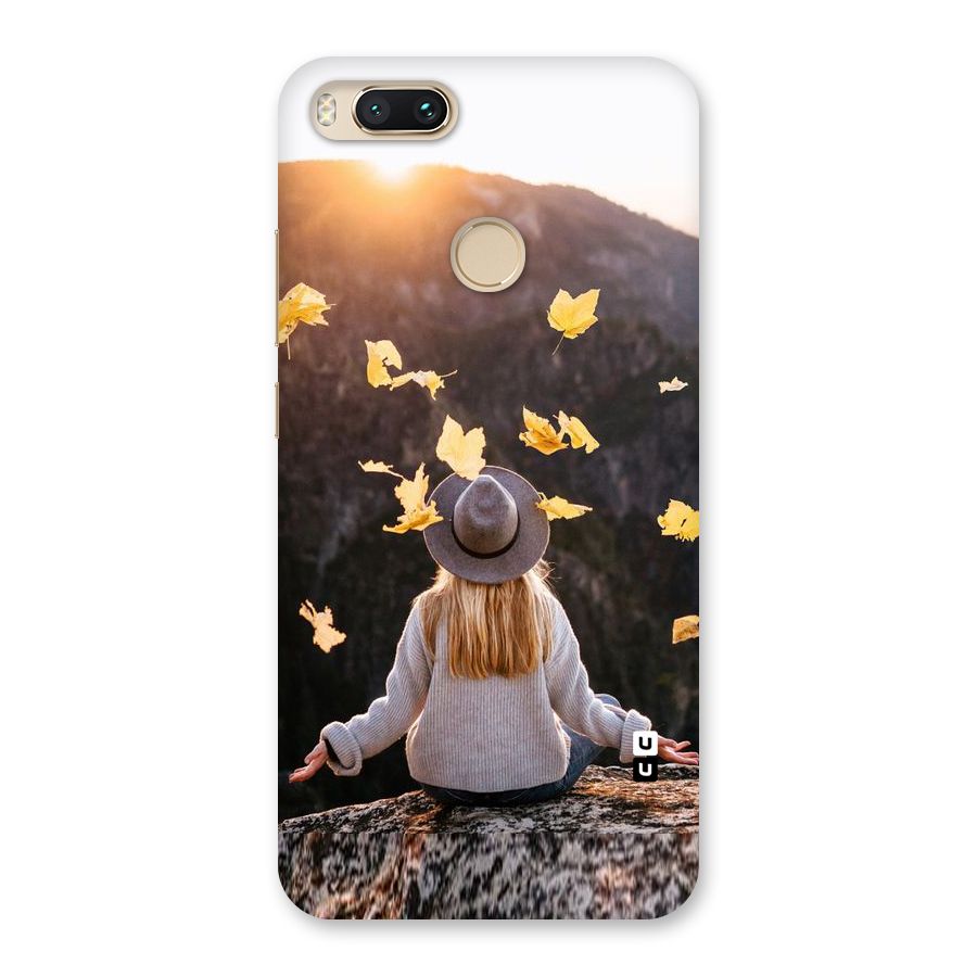 Leaf Rain Sunset Back Case for Mi A1