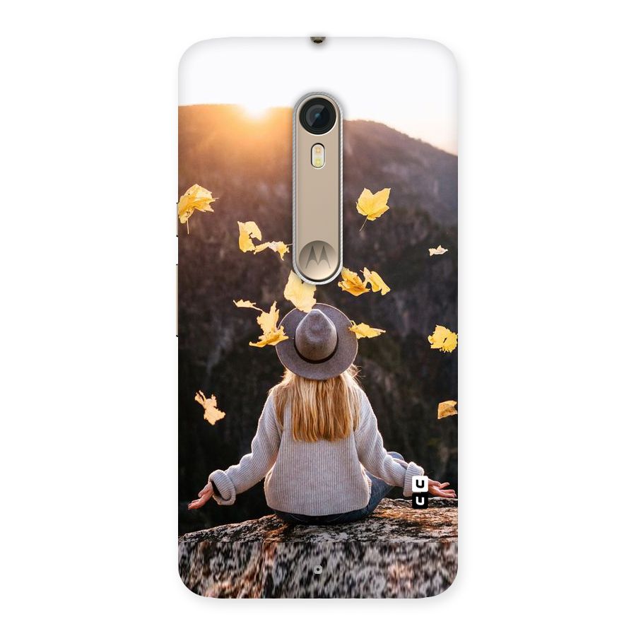 Leaf Rain Sunset Back Case for Motorola Moto X Style