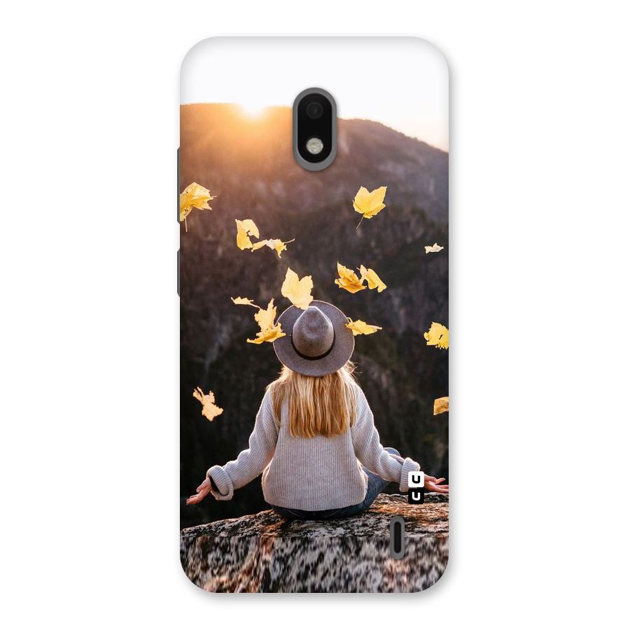 Leaf Rain Sunset Back Case for Nokia 2.2
