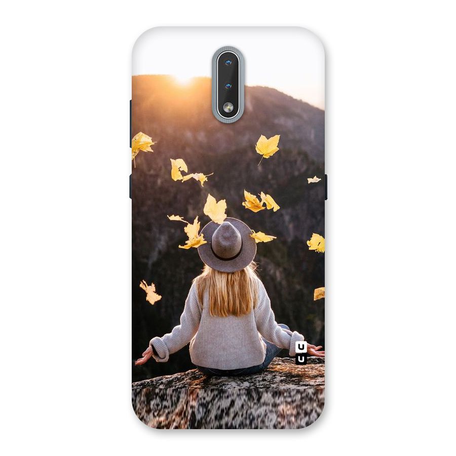 Leaf Rain Sunset Back Case for Nokia 2.3