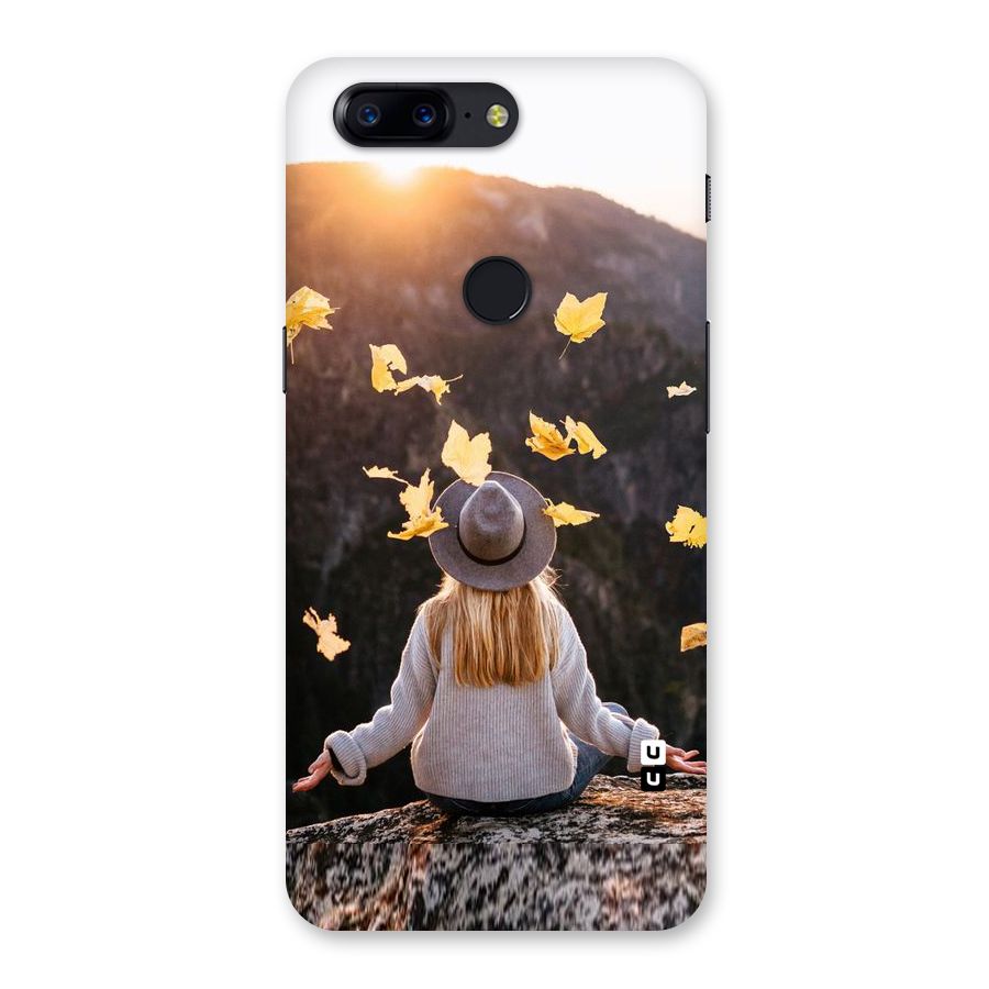 Leaf Rain Sunset Back Case for OnePlus 5T