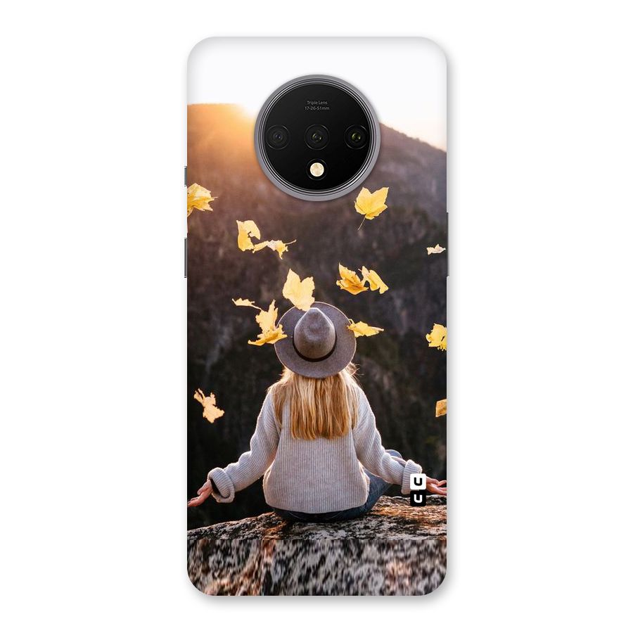 Leaf Rain Sunset Back Case for OnePlus 7T