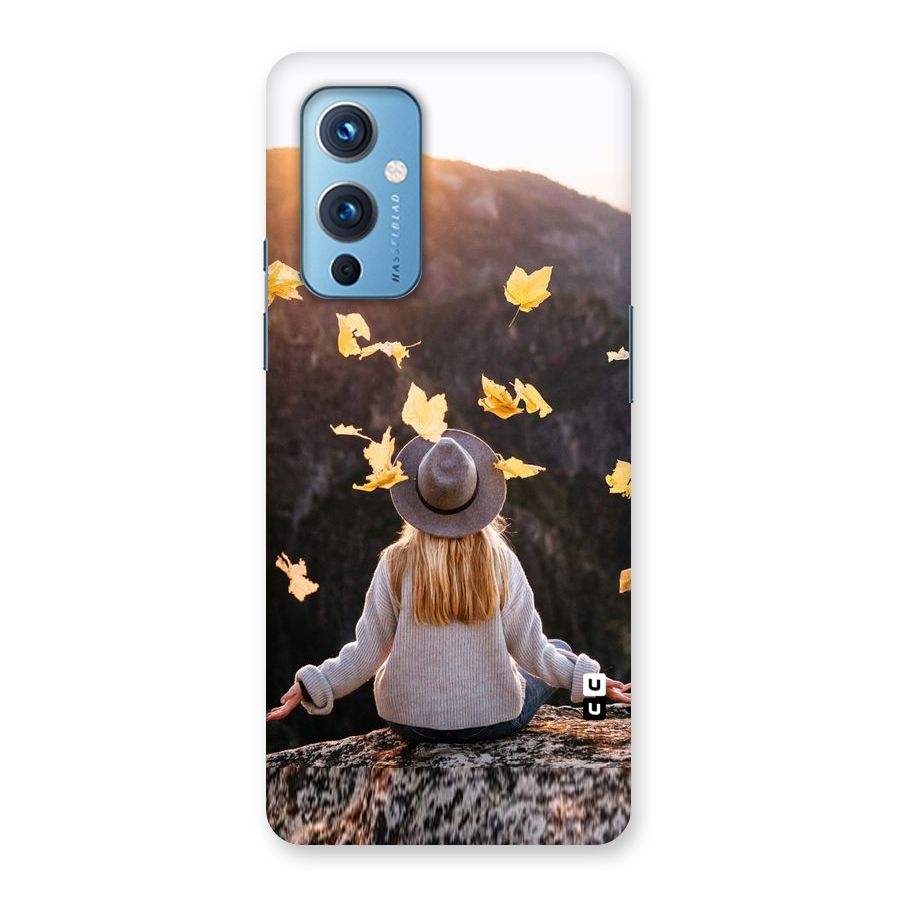 Leaf Rain Sunset Back Case for OnePlus 9