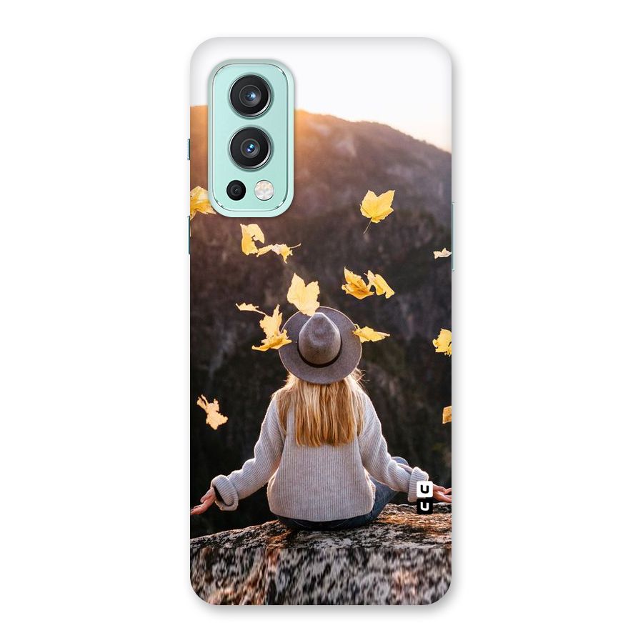 Leaf Rain Sunset Back Case for OnePlus Nord 2 5G
