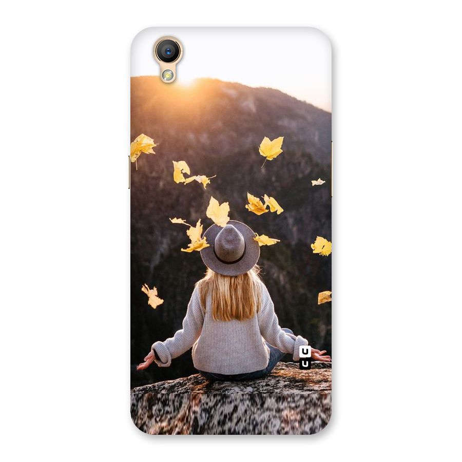 Leaf Rain Sunset Back Case for Oppo A37