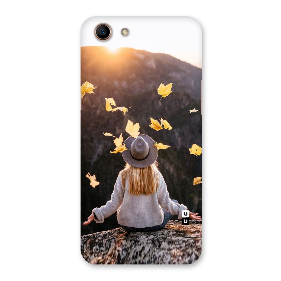 Leaf Rain Sunset Back Case for Oppo A83 (2018)