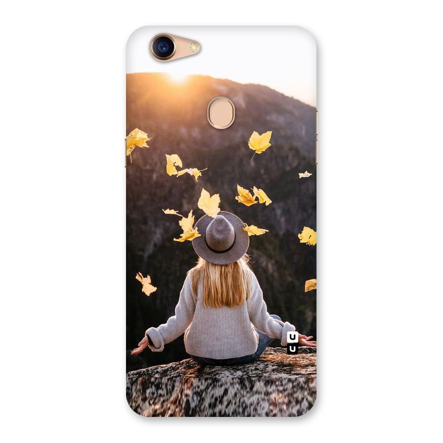 Leaf Rain Sunset Back Case for Oppo F5