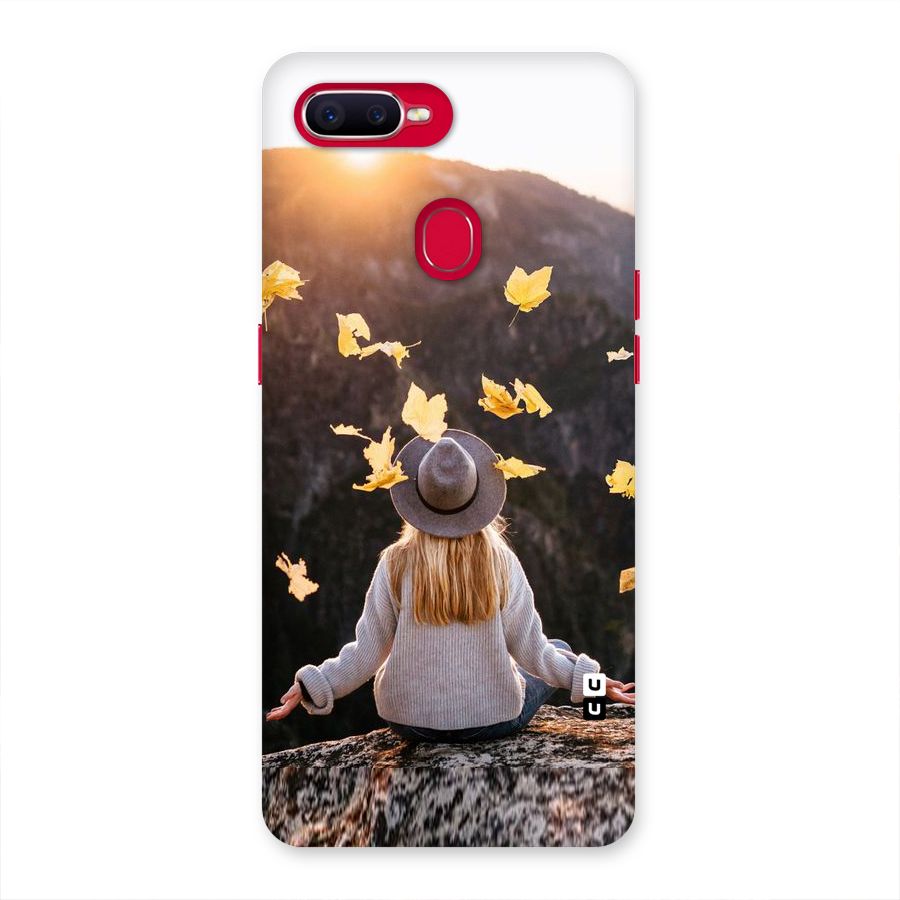 Leaf Rain Sunset Back Case for Oppo F9 Pro