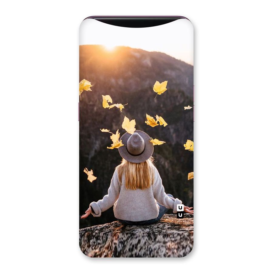Leaf Rain Sunset Back Case for Oppo Find X