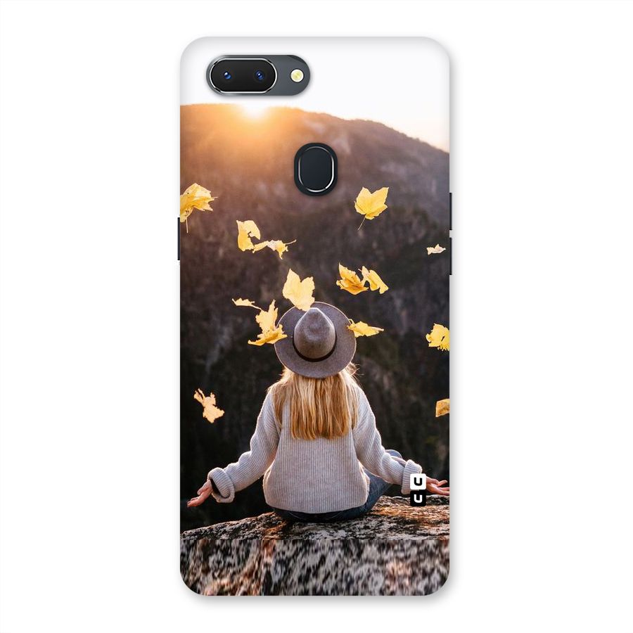Leaf Rain Sunset Back Case for Oppo Realme 2