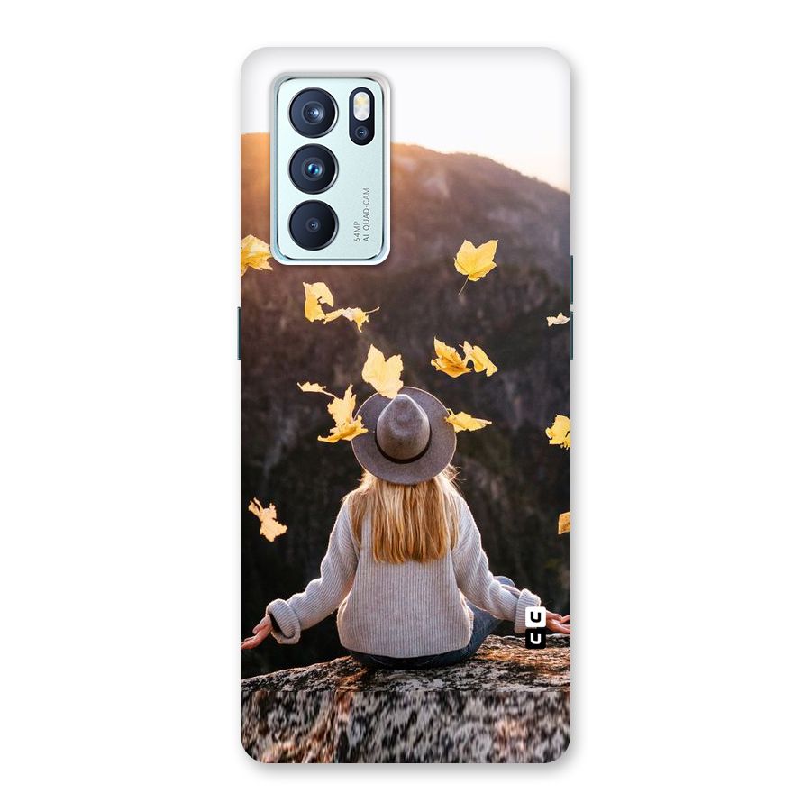 Leaf Rain Sunset Back Case for Oppo Reno6 Pro 5G