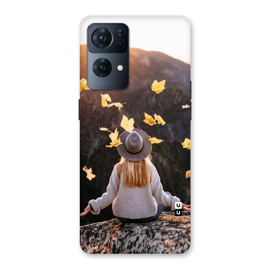 Leaf Rain Sunset Back Case for Oppo Reno7 Pro 5G