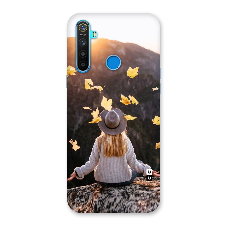 Leaf Rain Sunset Back Case for Realme 5
