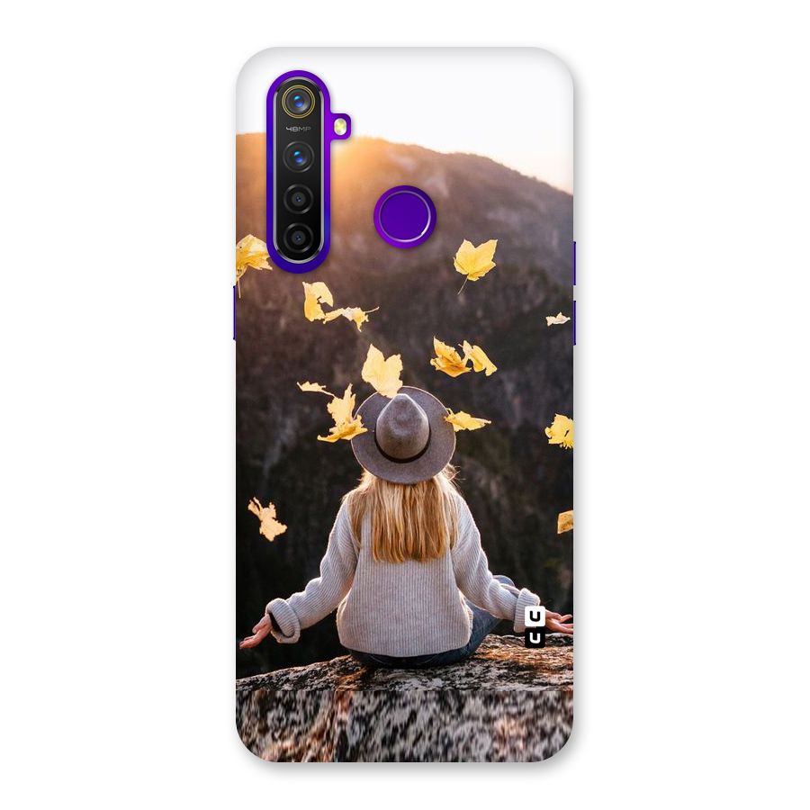 Leaf Rain Sunset Back Case for Realme 5 Pro