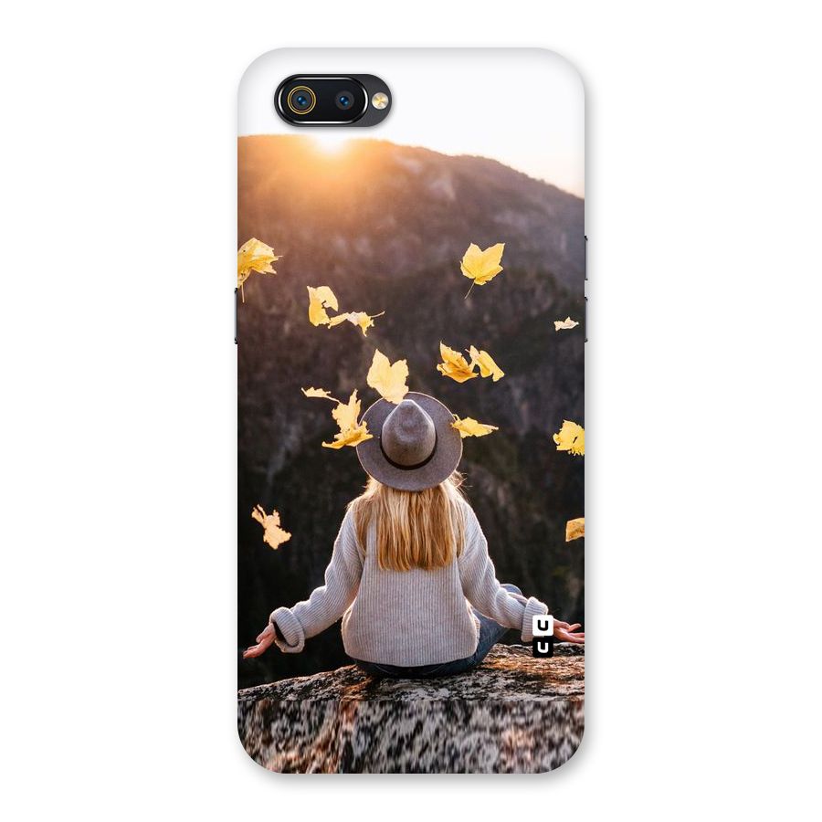 Leaf Rain Sunset Back Case for Realme C2