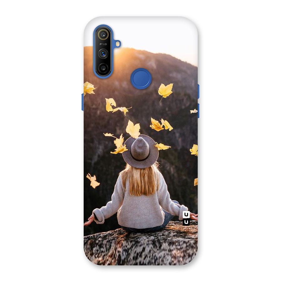 Leaf Rain Sunset Back Case for Realme Narzo 10A