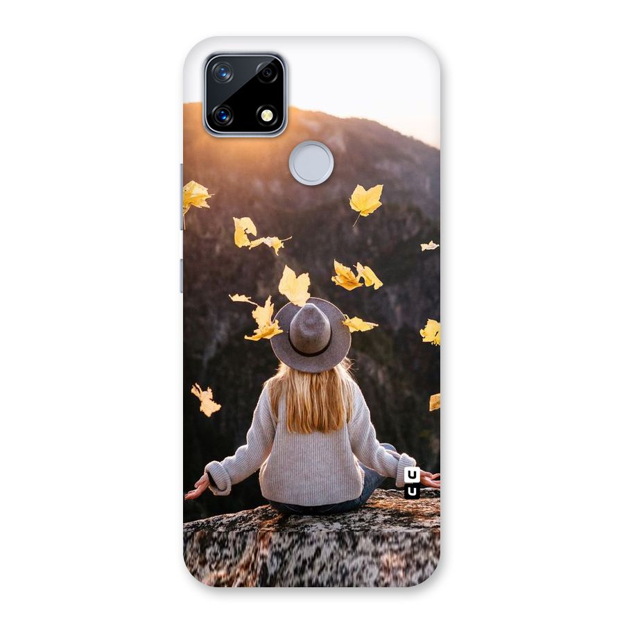 Leaf Rain Sunset Back Case for Realme Narzo 20